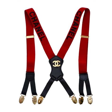 chanel pearl suspenders|chanel fashion accessories.